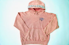Load image into Gallery viewer, B$F RESPECTED HOODIE: PINK ACID WASH