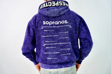 Load image into Gallery viewer, B$F RESPECTED HOODIE: PURPLE ACID WASH