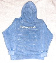 Load image into Gallery viewer, B$F RESPECTED HOODIE: SKY BLUE ACID WASH