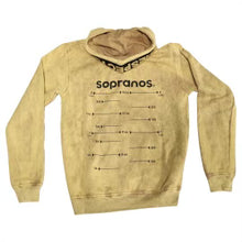 Load image into Gallery viewer, B$F RESPECTED HOODIE: MUSTARD ACID WASH